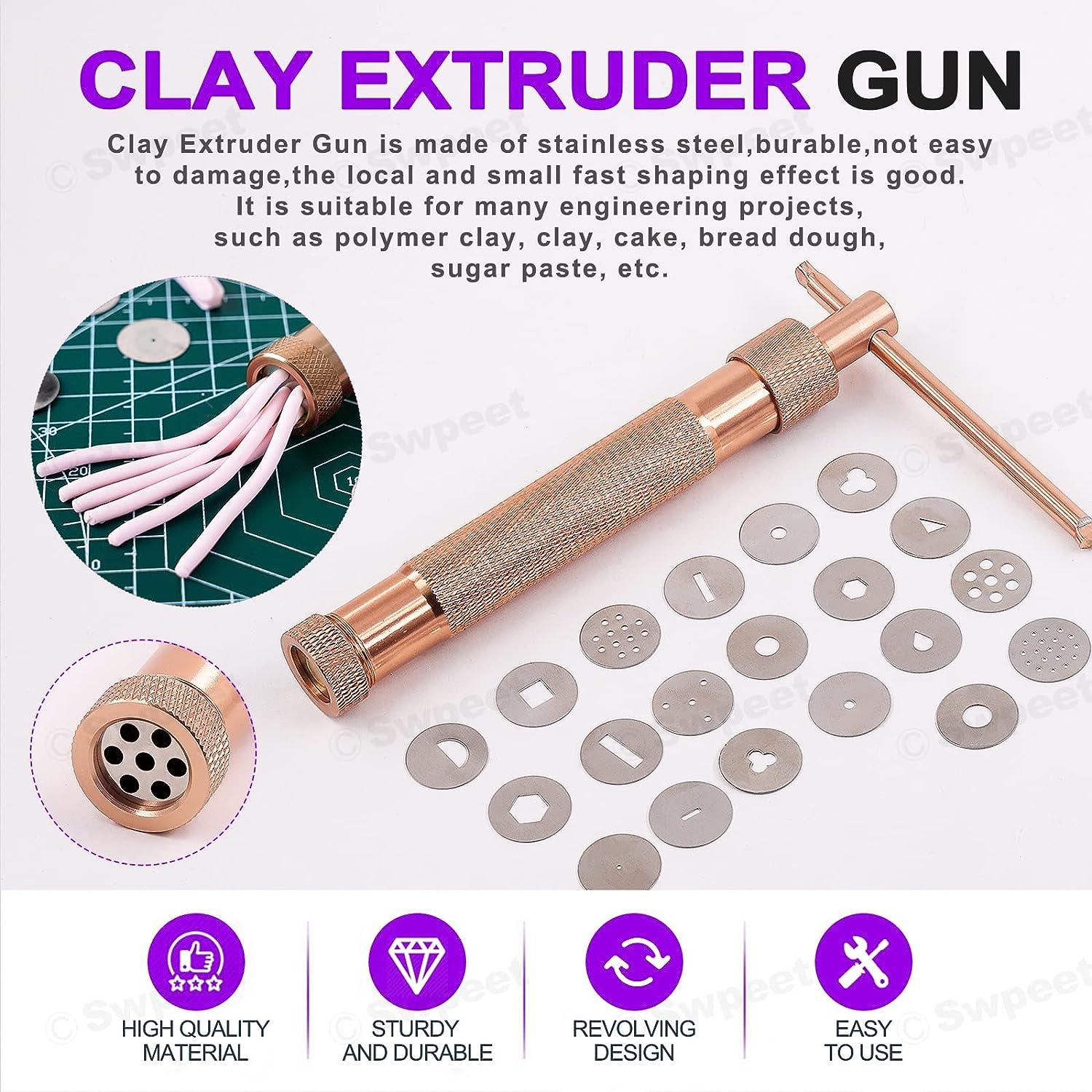 Rose Gold Sugar Paste Extruder 8 Rose Gold Sugar Paste Extruder - Image 2