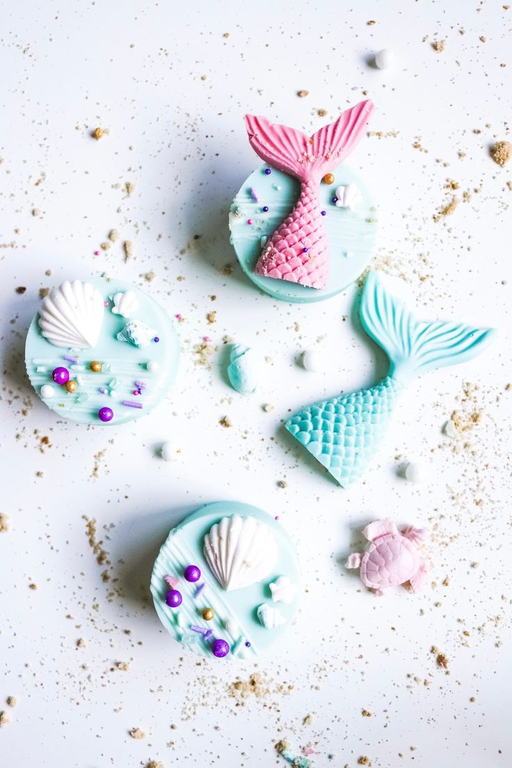 Mermaid Tail Fondant Cutter Pack