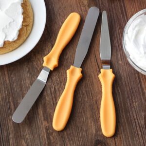 3 Pcs Stainless Steel Cake Spatula Set