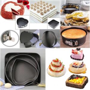 3-Piece Non-Stick Cake Baking Mould Set