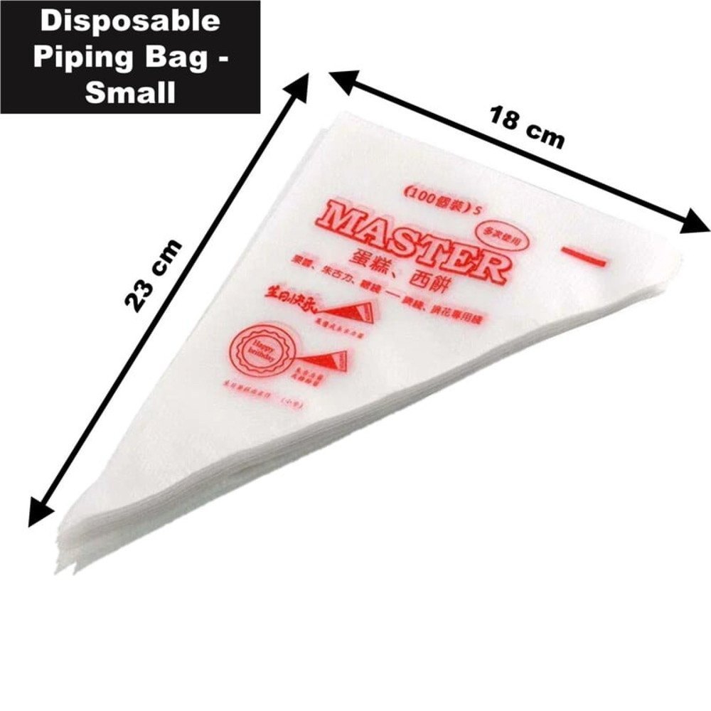 Small Disposable Piping Bags - Pack of 100 8 Small Disposable Piping Bags - Pack of 100 - Image 2