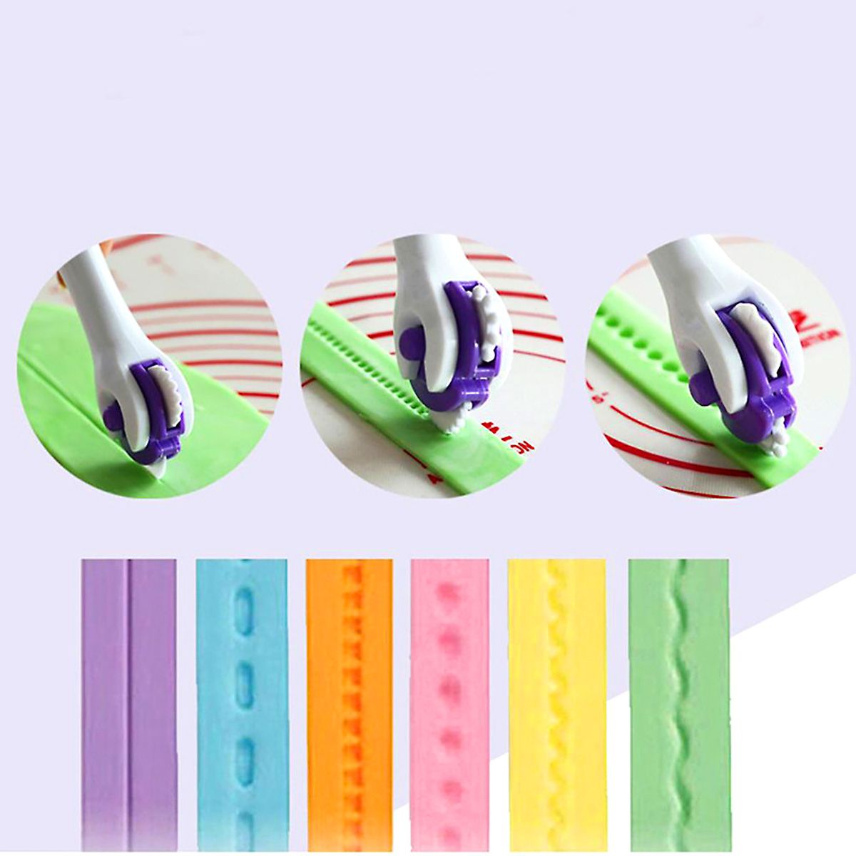 Fondant Cutter & Embosser 8 Fondant Cutter & Embosser - Image 2
