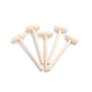 Smashable Heart Wooden Hammer