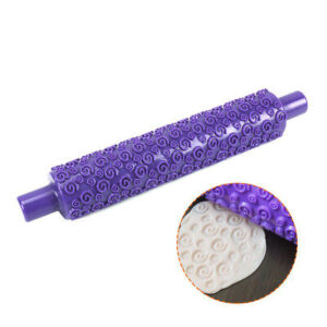 Fondant Embossing Rolling Pin for Detailed Decoration